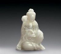 白玉观音 -  - 玉器 翡翠 - 2007春季拍卖会 -收藏网