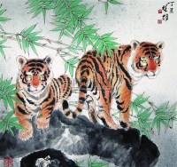 方楚雄 兄弟 立轴 - 方楚雄 - 中国书画 - 第二届中国书画拍卖会 -收藏网