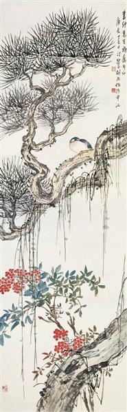 胡振(1883-1943)花鸟 - 140067 - 中国书画 - 2007年秋季中国书画拍卖会 -收藏网