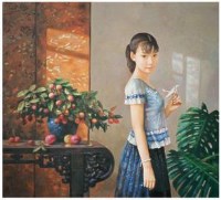 心愿 布面 油画 - 高虹 - 中国油画 - 2007春季艺术品拍卖会 -收藏网