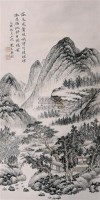山水 立轴 设色纸本 - 吴桐 - 中国书画 - 2005迎春艺术品拍卖会 -收藏网