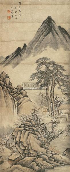 山水 立轴 纸本-卞文瑜-中国书画(一)-2011春季艺术品