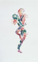舞蹈 纸板 油画 - 任小林 - 中国油画雕塑 - 2007秋季艺术品拍卖会 -收藏网