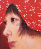女肖像 布面 油画 -  - 中国油画与版画专场 - 2007夏季艺术品拍卖会 -收藏网