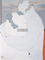 无题 布面 油画 - 庞永杰 - 中国油画 雕塑影像 - 2006广州冬季拍卖会 -收藏网