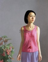 五月阳光 布面油画-翁伟-中国写实油画-2012年