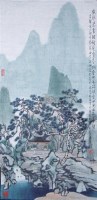方骏 山水 镜心 - 方骏 - 中国书画 - 第二届中国书画拍卖会 -收藏网