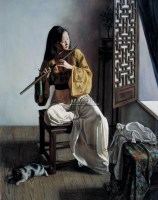 间断 布面  油画 - 钟飙 - 中国油画雕塑 - 2007春季艺术品拍卖会 -收藏网