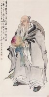 金寿石 乙丑（1925）年作 寿星 立轴 纸本设色 - 金寿石 - 中国书画 - 2006年秋（十周年）拍卖会 -收藏网