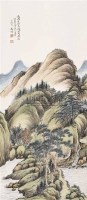 山水 立轴 设色纸本 - 吴桐 - 中国书画（一） - 2006金秋拍卖会 -收藏网