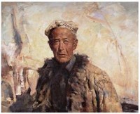 绥德人 布面 油画 - 郭北平 - 中国油画 - 2007春季大型拍卖会 -收藏网