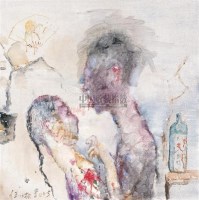 西湖梦之一 布面 油画 - 任小林 - 中国油画 - 2006秋季大型艺术品拍卖会 -收藏网