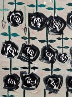 玫瑰园 布面 油画 - 140422 - 名家西画 当代艺术专场 - 2008年春季拍卖会 -收藏网