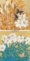 迷清香系列 镜框 设色纸本 - 31970 - 风雅颂·中国书画 - 首届当代艺术品拍卖会 -收藏网