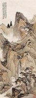 山水 立轴 纸本 - 4436 - 中国书画（上） - 2005迎新大型艺术品拍卖会 -收藏网