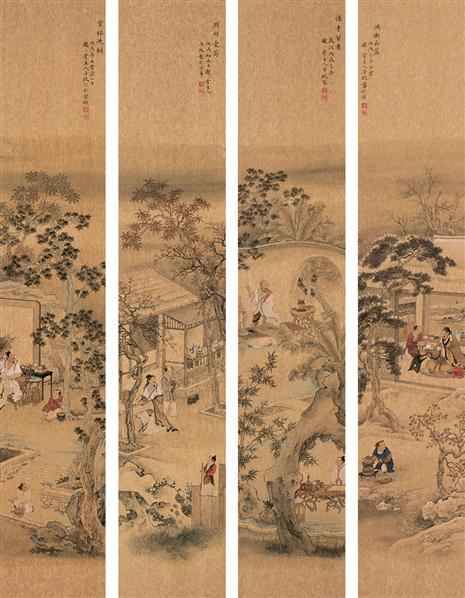 李子牧四时人物故事
