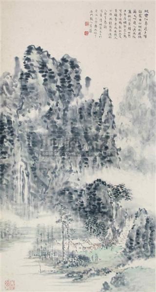 吴蓬 山水 - 130993 - 中国书画 - 浙江方圆2010秋季书画拍卖会 -中国