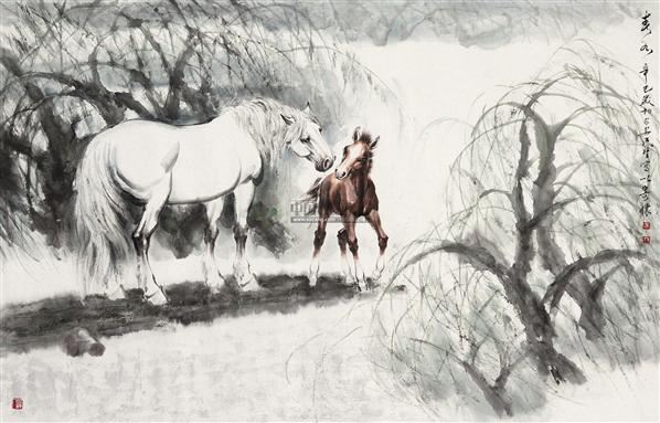 春水 托片 设色纸本-高民生-中国书画(一)-2011秋季会
