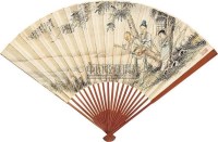 玩鹅图 成扇 - 王云轩 - 中国书画鉴藏专场 - 2006年秋季中国书画拍卖会 -收藏网