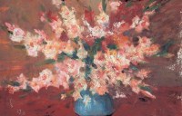 沙耆 花卉 油画 - 沙耆 - 油画专场 - 2006首届艺术品拍卖会 -收藏网