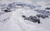 仙女山·雪6 布面 油彩 - 翁凯旋 - 中国油画及雕塑 - 2008秋季拍卖会 -收藏网