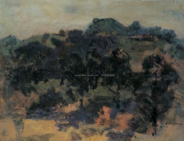 徐福厚 风景 布面 油画