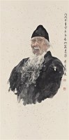 三百石富翁 镜框 设色纸本 - 129875 - 名家作品二 - 2011广州艺术博览会夏季名家作品拍卖会 -收藏网