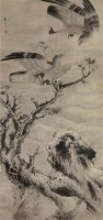 山鹰图 立轴 水墨纸本 -  - 中国书画 - 2011秋季艺术品拍卖会 -收藏网