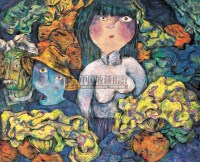 人物 布面 油画 - 111553 - 油画、雕塑、版画暨广东油画、水彩 - 2006冬季拍卖会 -收藏网