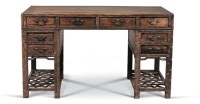 清 红木拱璧半桌 -  - 明清古典家具 - 2007春拍瓷器雅玩家具拍卖 -收藏网