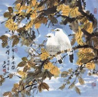 花鸟 镜心 纸本 - 王乃壮 - 中国书画（一） - 2011年春季艺术品拍卖会 -收藏网