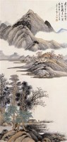 山水 立轴 纸本 - 139999 - 中国书画（上） - 2005迎新大型艺术品拍卖会 -收藏网