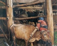 早春二月 布面 油画 -  - 油画、雕塑、版画暨广东油画、水彩 - 2006冬季拍卖会 -收藏网