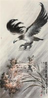 风雨雄鹰 立轴 设色纸本 - 蔡天涛 - 名家书画精品专场 - 2011年春拍艺术品拍卖会 -收藏网