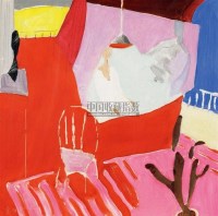 阳台上 布面 油画 - 金田 - 油画 - 2010年春季艺术品拍卖会 -中国
