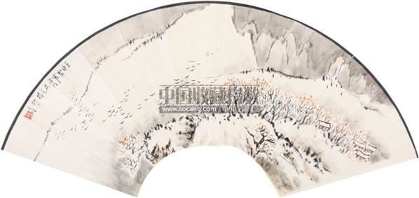 山水 扇面 纸本 - 1722 - 中国书画 - 2011中国书画精品拍卖会 -收藏网