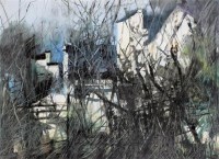 雨季 纸本 水彩-丁寺钟-名家西画-2010春季艺术品拍卖