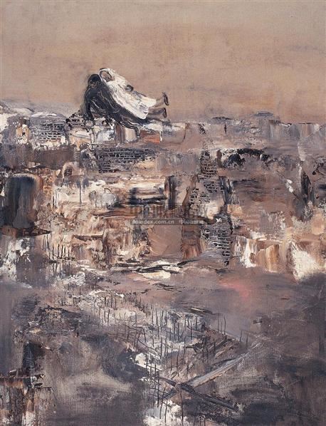 任传文 梦园故土 布面 油画