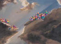 方力钧 2005年作 2005.9.1 布面油画 - 方力钧 - 中国当代艺术二十年 - 2006秋季拍卖会 -收藏网