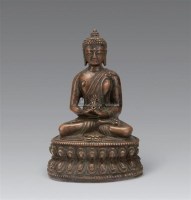 清 铜无量寿佛像 -  - 妙音天籁-佛教艺术品 - 2006年秋（十周年）拍卖会 -收藏网