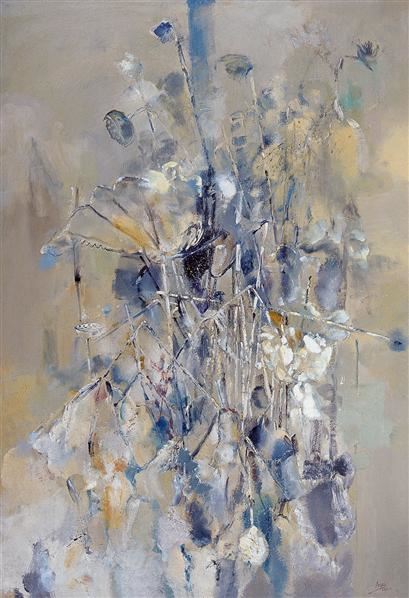 李安其 睡莲 布面 油画 158314 油画 2006