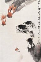 游鱼园 立轴 设色纸本 - 118173 - 中国书画（一） - 2006年秋季艺术品拍卖会 -收藏网