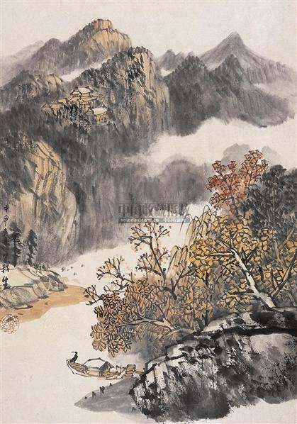 徐义生(b.1943) 山水 - - 中国书画 - 2009春季艺术品拍卖会 -收藏网