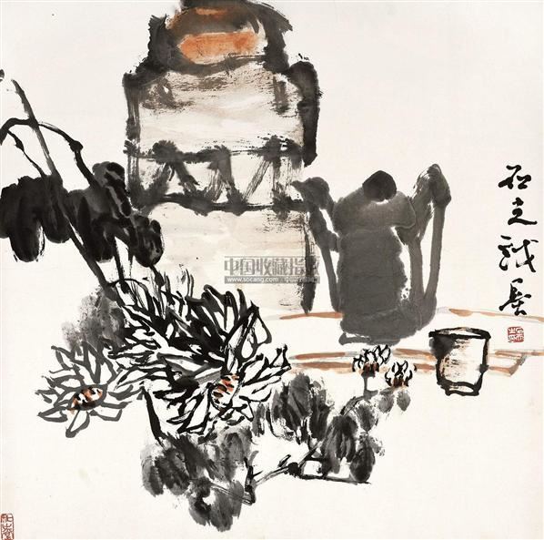 镜片 纸本 - 123081 - 俞致贞等现当代国画作品专题 - 2012年中秋书画