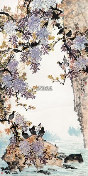 立轴 设色纸本 - 129453 - 中国书画一 - 2012秋季中国书画艺术品拍卖