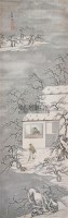 雪景 立轴 设色纸本 -  - 中国书画 - 2012夏季艺术品拍卖会 -收藏网