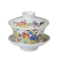 粉彩婴戏纹茶杯 -  - 瓷器专场 - 光大国际•艺术品拍卖会  -收藏网