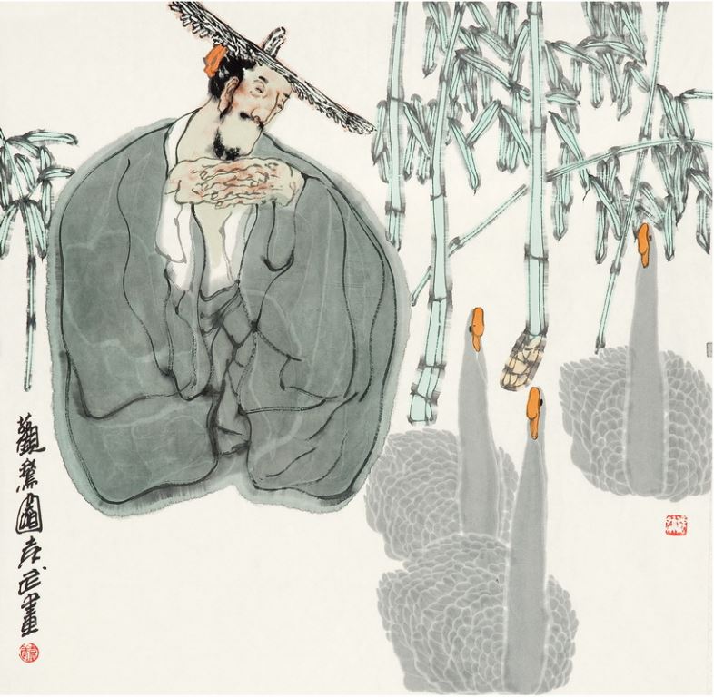 人物-袁武-《当代中国画名家作品集》(第六辑)-2013年
