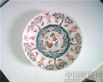 清代光绪粉彩富寿瓜果盘（官窑）-收藏网