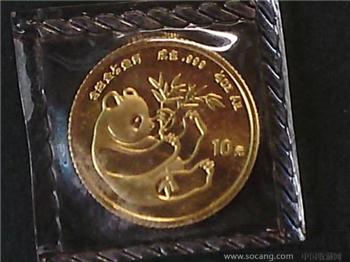1984年（1/10）OZ熊猫金币［84年金币稀罕极具珍藏增值］-收藏网